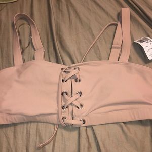 F21 plus swim top